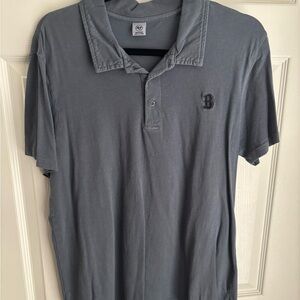 47 Brand Dark Gray Polo Shirt